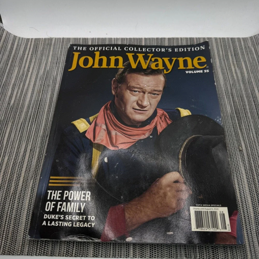 John Wayne Official Collector Edition Vol 35 Power of Family Magazine Topix 2020